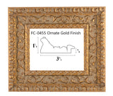 FC-0455 Ornate Gold Finish