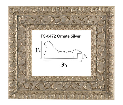 FC-0472 Ornate Silver
