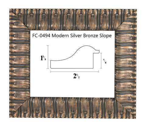 FC-0494 Modern Silver Bronze Slope