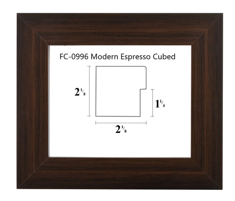 FC-0996 Modern Espresso Cubed
