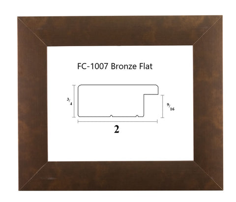 FC-1007 Traditional Bronze Flat