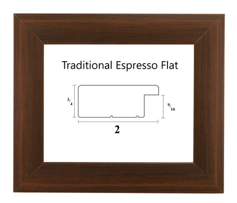FC-1008 Traditional Espresso Flat