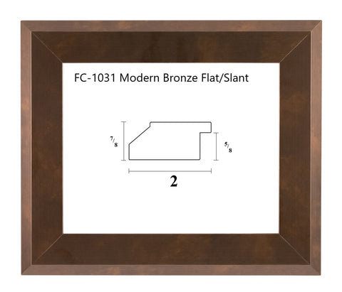 FC-1031 Modern Bronze Flat/Slant
