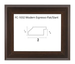 FC-1032 Modern Espresso Flat/Slant