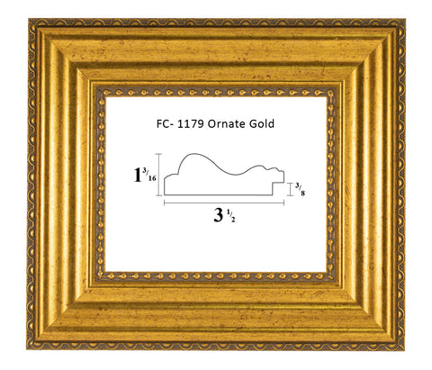 FC-1179  Ornate Gold
