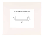 FC-1184 Modern White Flat