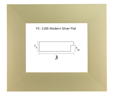 FC-1185 Modern Silver Flat
