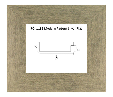 FC-1187 Modern Silver Flat