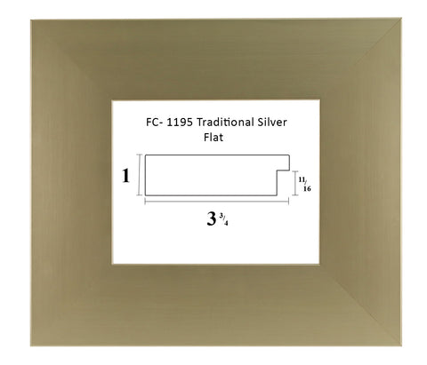 FC-1195 Traditional Silver Flat