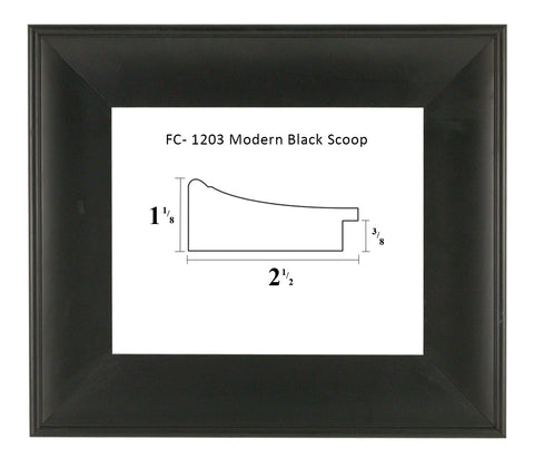 FC-1203 Modern Black Scoop