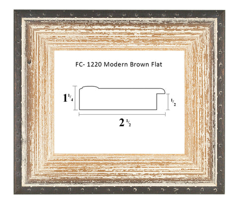 FC-1220 Modern Brown Flat